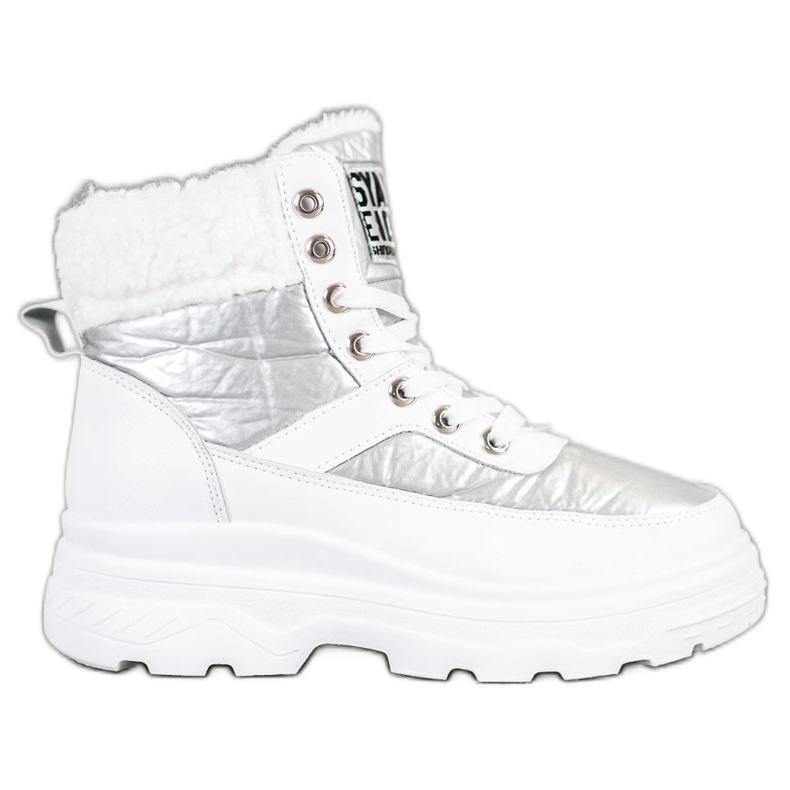 Bella Paris Tenisice s ovčjom kožom bijela