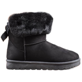 SHELOVET Mukluki sa krznom crna