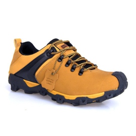 Čizme za treking Koža Nat 399 Camel smeđa