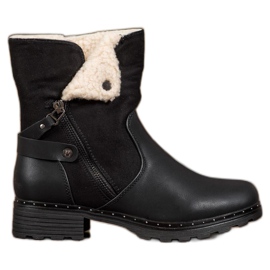 SHELOVET Radnici sa smotanom cipelom crna