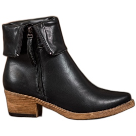 Kylie Kaubojske čizme s gornjom stranom crno