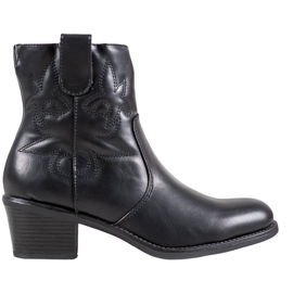 Nio Nio Crne kaubojke s uzorkom crna