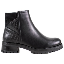 Bestelle Klasični radnici na platformi crna