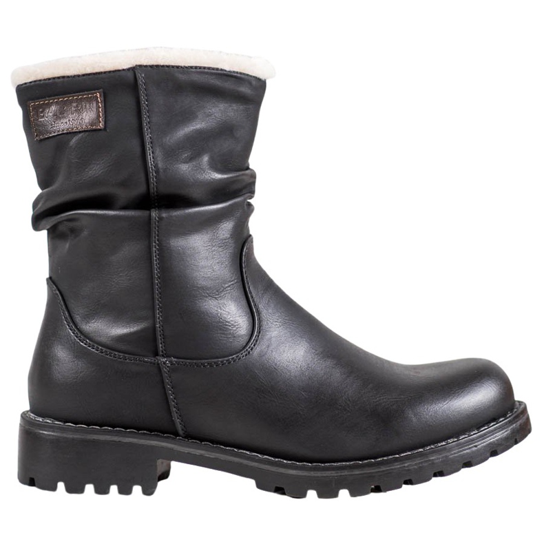 SHELOVET Radnici sa smotanom cipelom crno