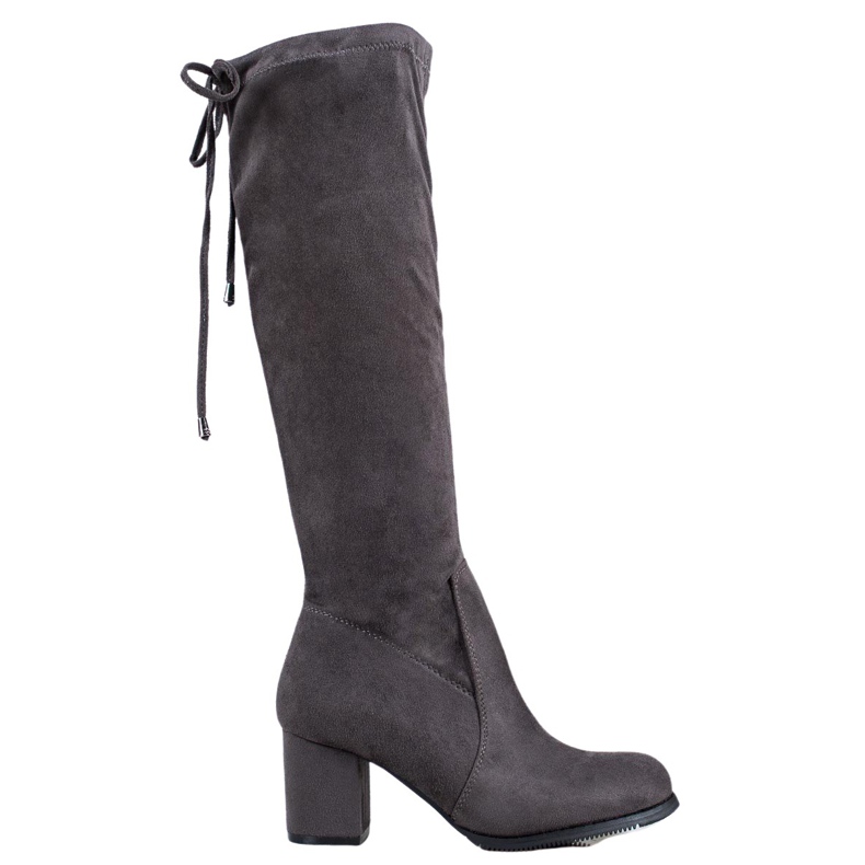 J. Star Klasične čizme od antilopa siva