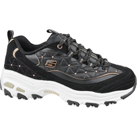 Skechers D'Lites W 13087-BKRG crno