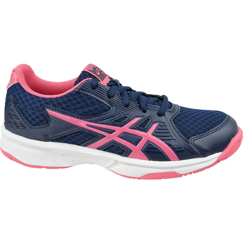 Asics Upcourt 3 W 1072A012-407 odbojkaške cipele žuta boja mornarsko plava