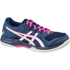 Asics Gel-Rocket 9 W 1072A034-401 cipele za odbojku tamnoplava plava