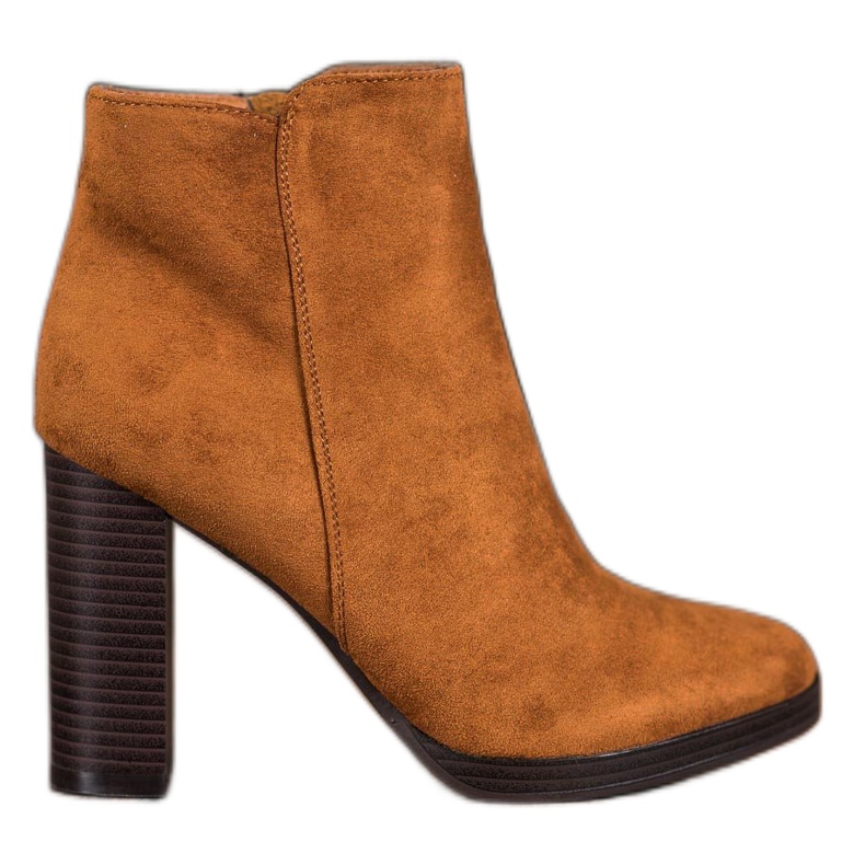 Super Me Modne čizme od antilopa smeđa