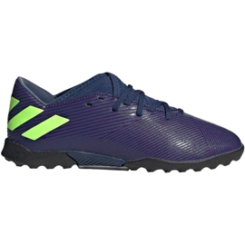 Adidas Nemeziz Messi 19.3 Tf Jr EF1811 kopačke crna tamnoplava