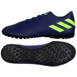 Adidas Nemeziz Messi 19.4 Tf M EF1805 cipele tamnoplava tamnoplava