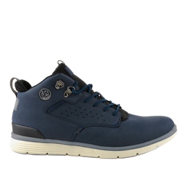 Muške tamnoplave izolirane čizme X925-2 tamnoplava