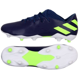 Cipele Adidas Nemeziz Messi 19.3 Fg M EF1806 ljubičasta mornarsko plava