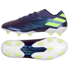 Cipele Adidas Nemeziz Messi 19.1 Fg M EG7332 ljubičasta ljubičasta