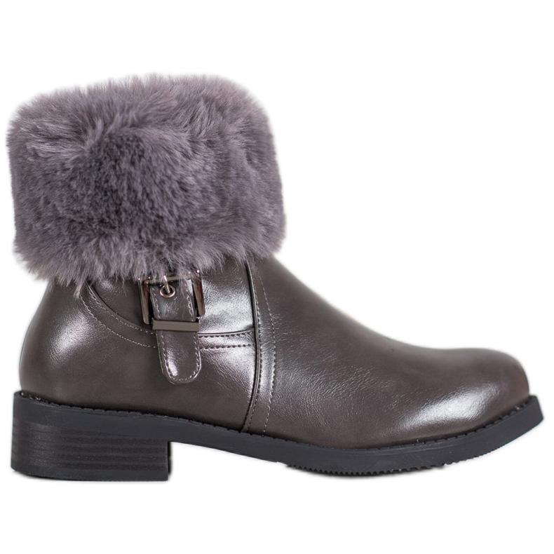 SHELOVET Radnici s krznom siva