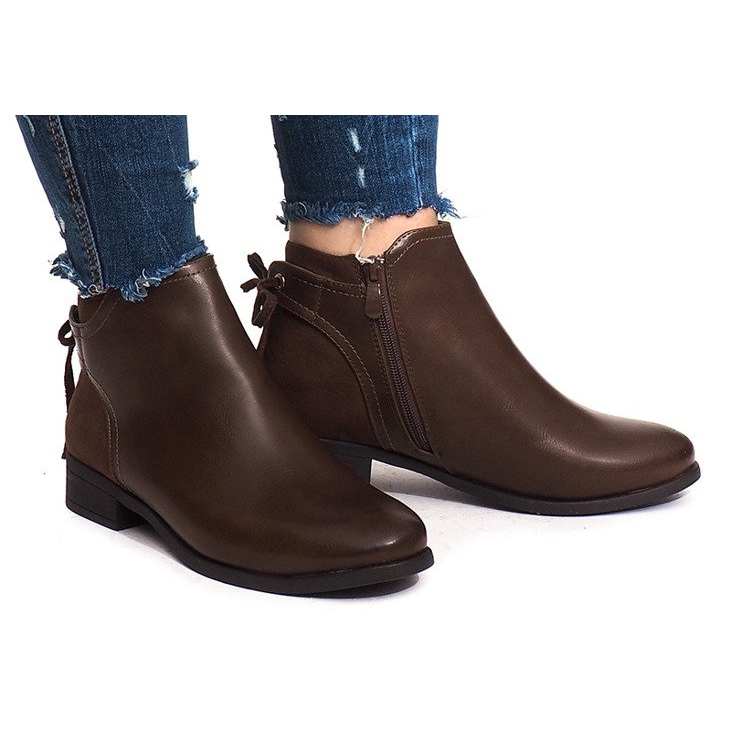 Tople čizme J606 Camel smeđa