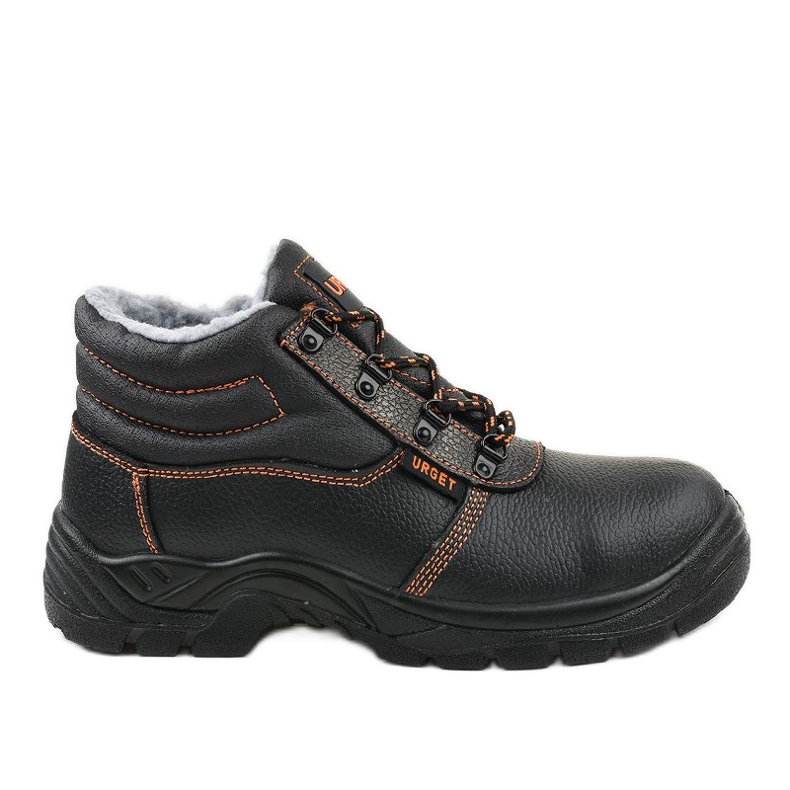 Crne muške zaštitne cipele XH009D crno