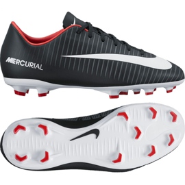 Nike Mercurial Vapor Xi Fg Jr 831945-002 nogometne cipele crna crna