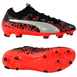 Kopačke za nogomet Puma Evopower Vigor 3 Graphic Fg M 104198 01 crna crna