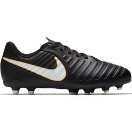 Nike Tiempo Rio Iv Fg Jr 897731-002 nogometne cipele crna crna