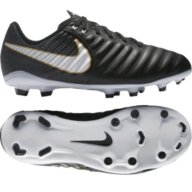 Nike Tiempo Iv Fg Jr 897725-002 nogometne cipele crna crna