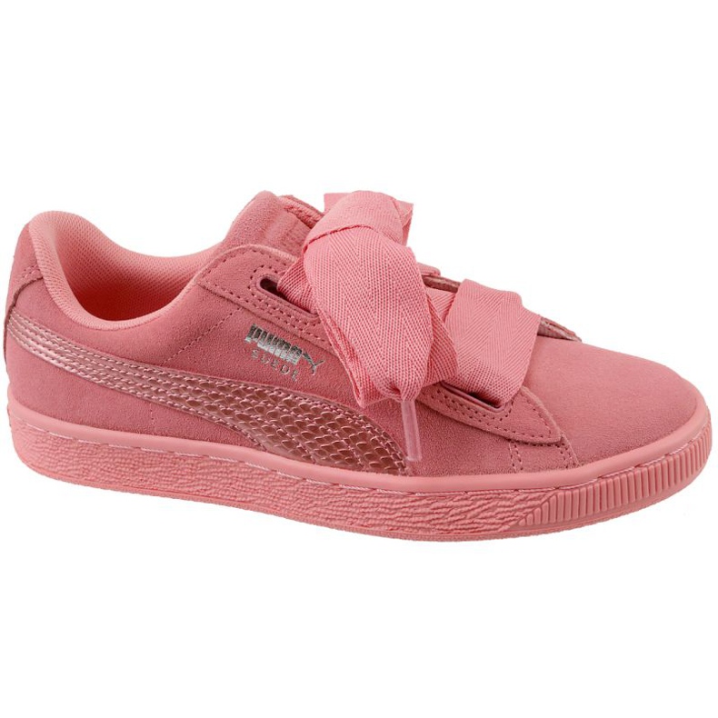 Puma Suede Heart Snk Jr 364918-05 ružičasta