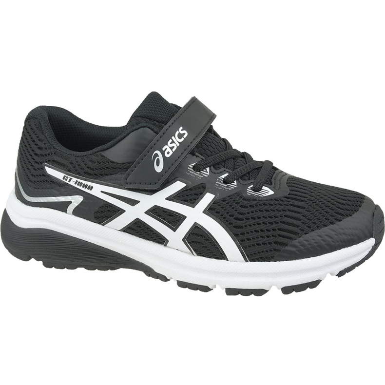 Patike za trčanje Asics GT-1000 8 Ps Jr 1014A067-001 bijela crno