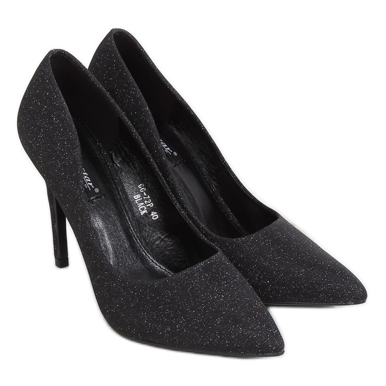 Crne preklopne igle GG-72P Crna crno