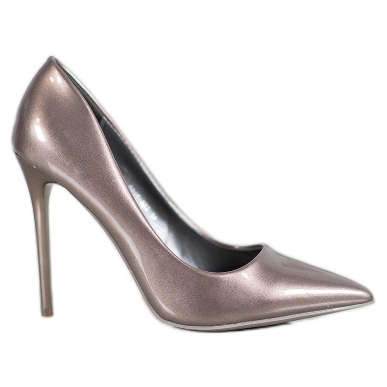 Small Swan Lakirane igle siva