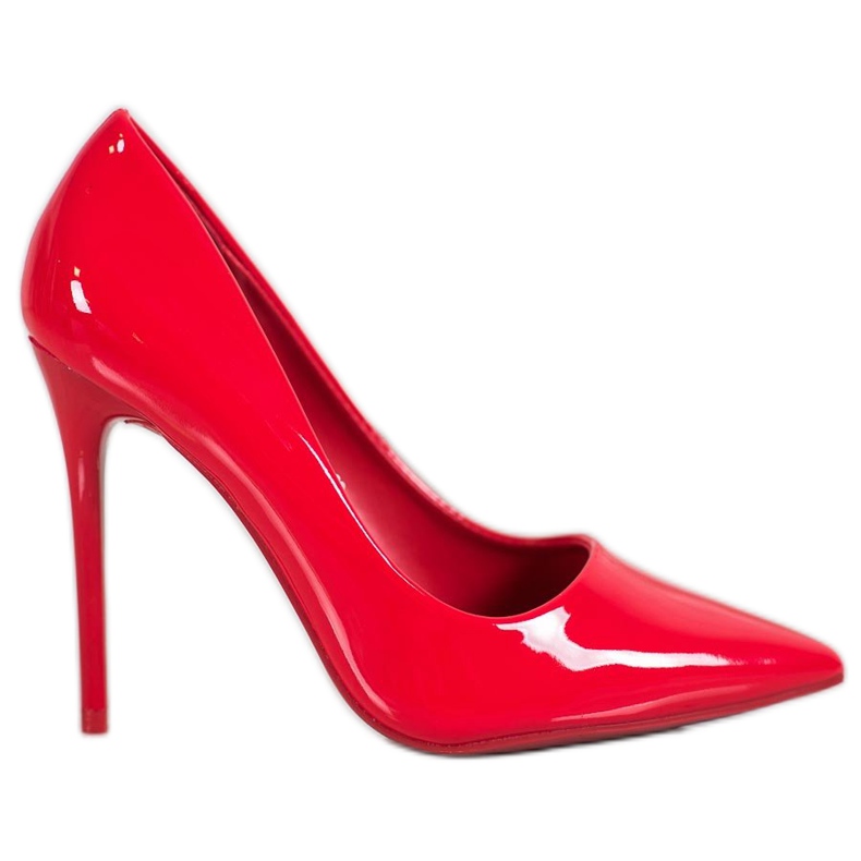 Small Swan Lakirane igle crvena