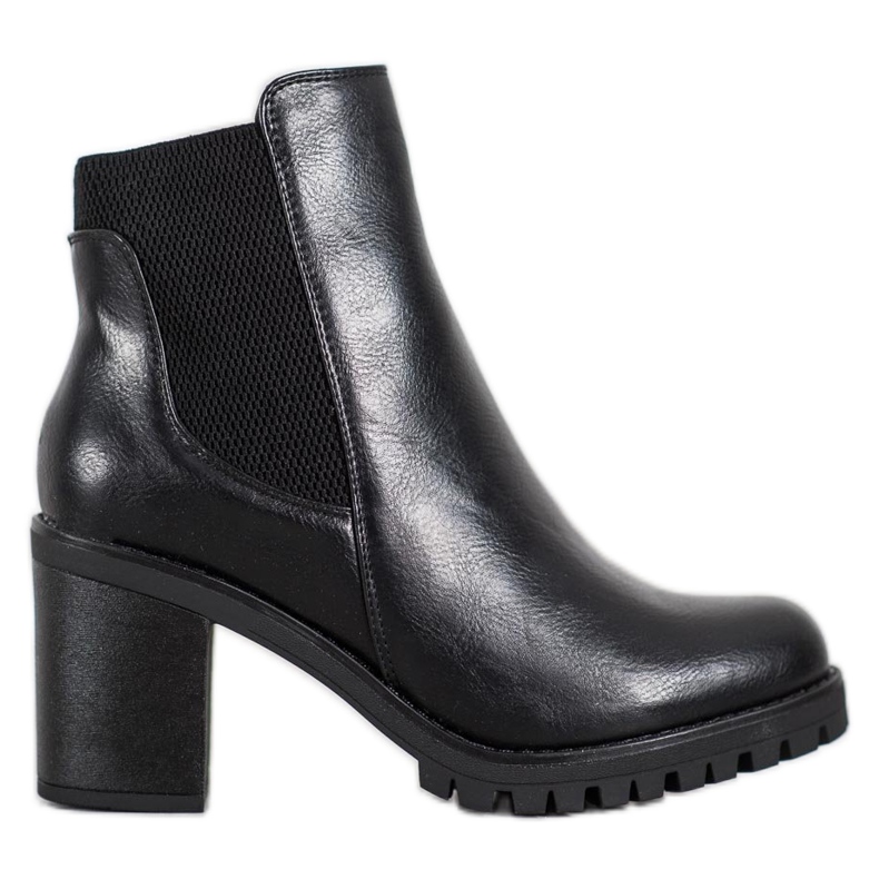 M.Daszyński Udobne čizme na post crno