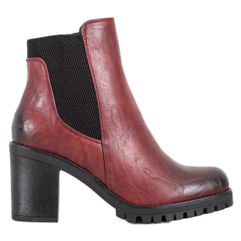 M.Daszyński Udobne čizme na post crvena