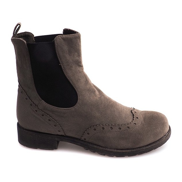 Klasične čizme Chelsea 318 kaki