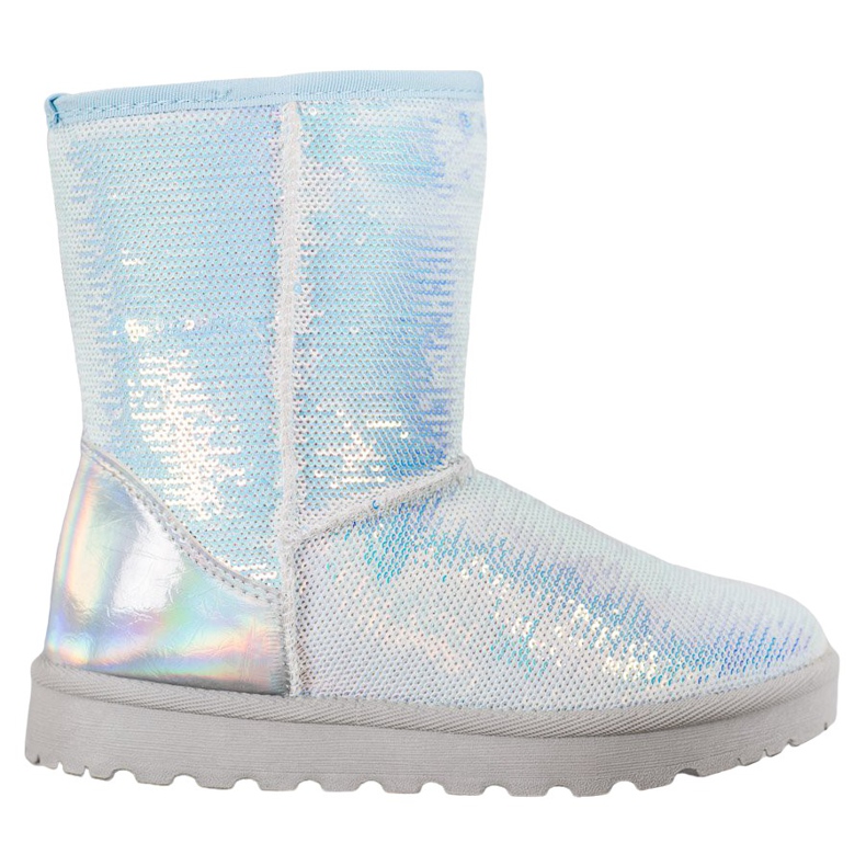 SHELOVET Mukluki sa šljokicama bijela