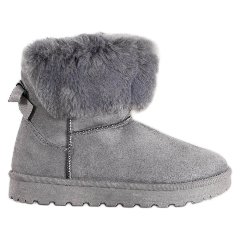 SHELOVET Mukluki sa krznom siva