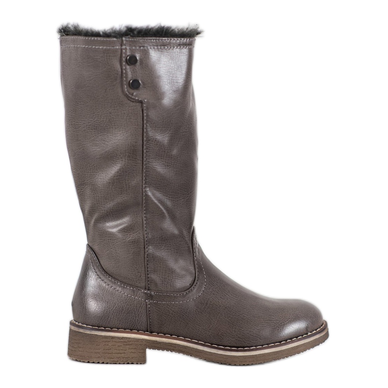 SDS Čizme s namotanom drškom siva