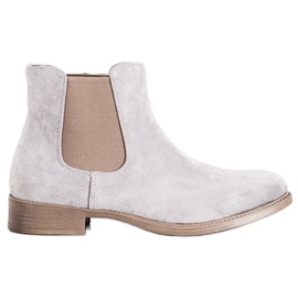 Sergio Leone Sive čizme Chelsea siva