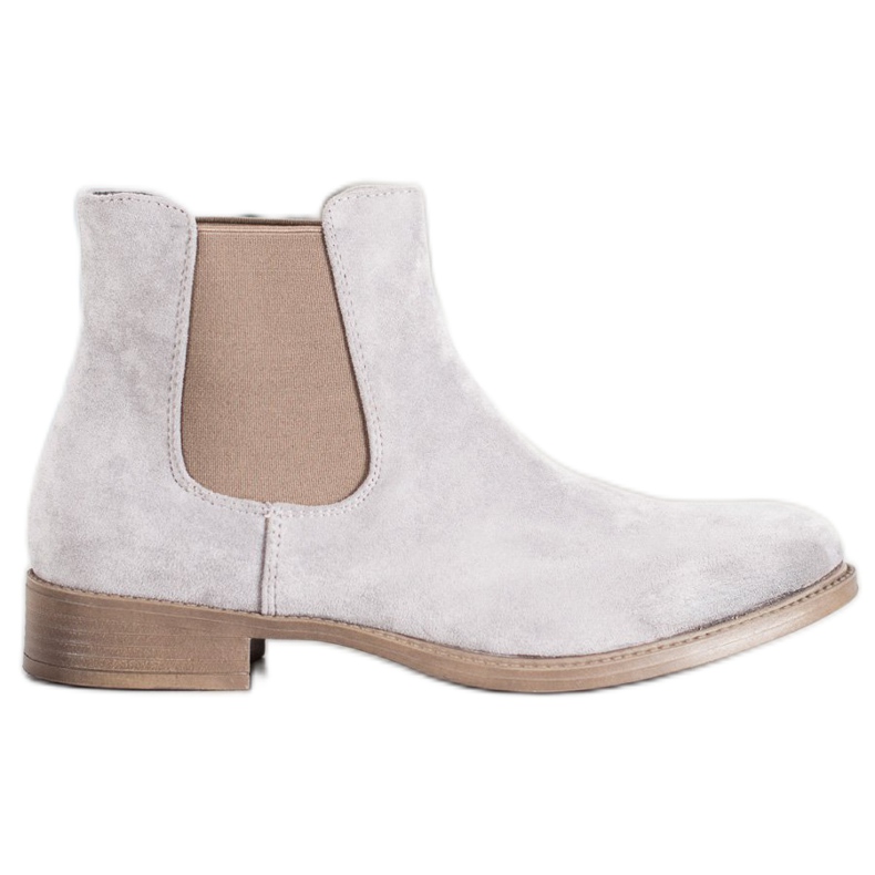 Sergio Leone Sive čizme Chelsea siva