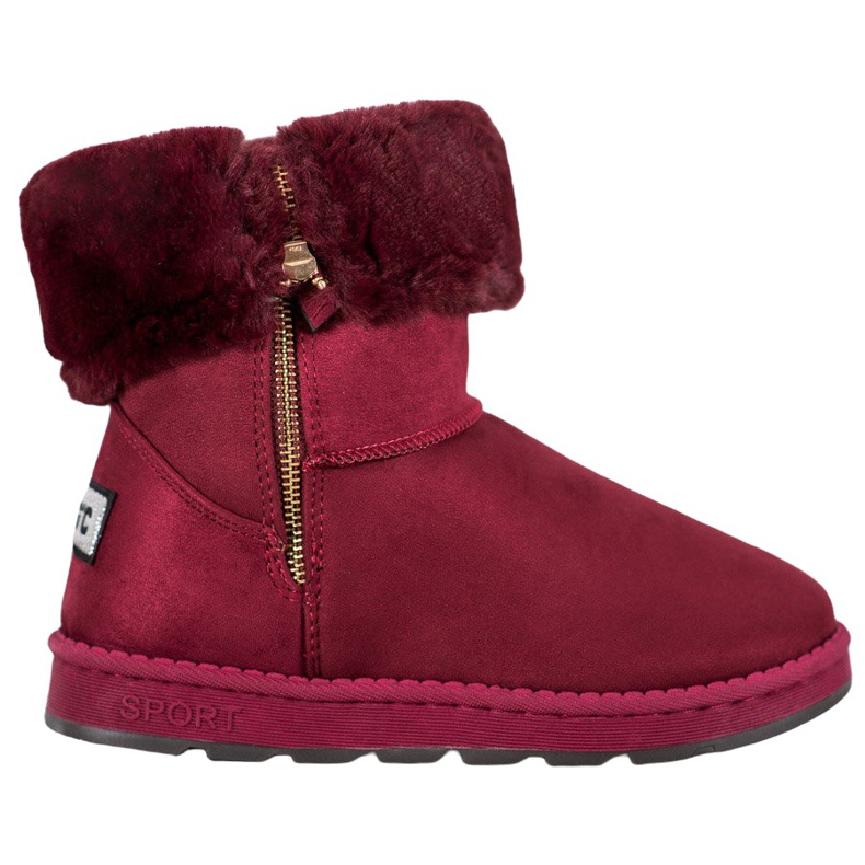 Bona Mukluki s namotanom drškom crvena raznobojna