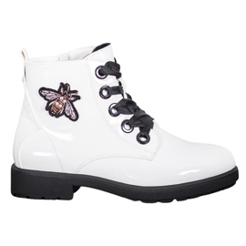 Sergio Leone Čizme s aplikacijom bijela