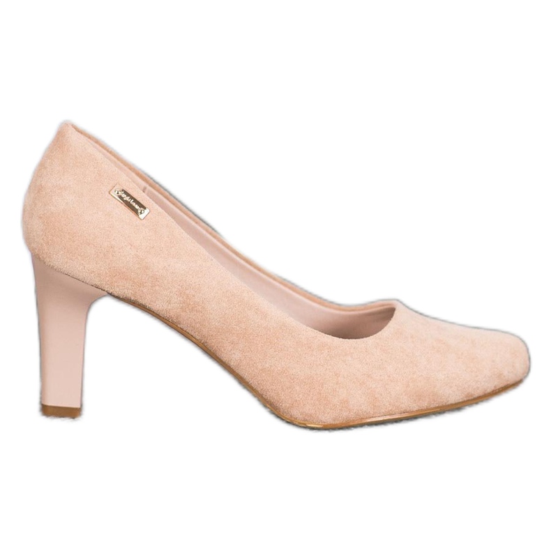 Sergio Leone Suede visoke potpetice smeđa