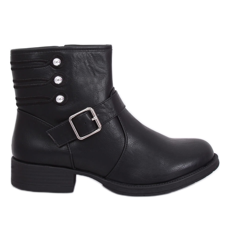 Crne vojne čizme ZW08 Crne crno