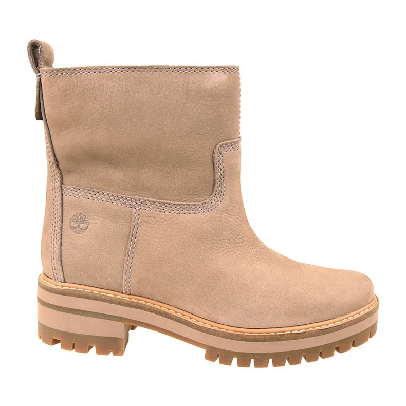 Čizma s toplim podstavama Timberland Courmayeur Valley W A257H bež