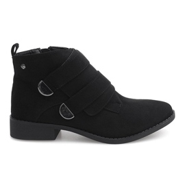 Elegantne čizme B7330 crne crna