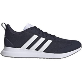 Patike za trčanje adidas Run60S M EG8685 bijela tamnoplava