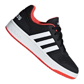 Cipele adidas Hoops 2.0 Jr B76067 crna crvena