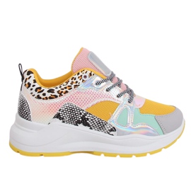 NB317P Žute sportske cipele raznobojna