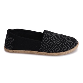 Lanene espadrile B211-2 crne tenisice crna