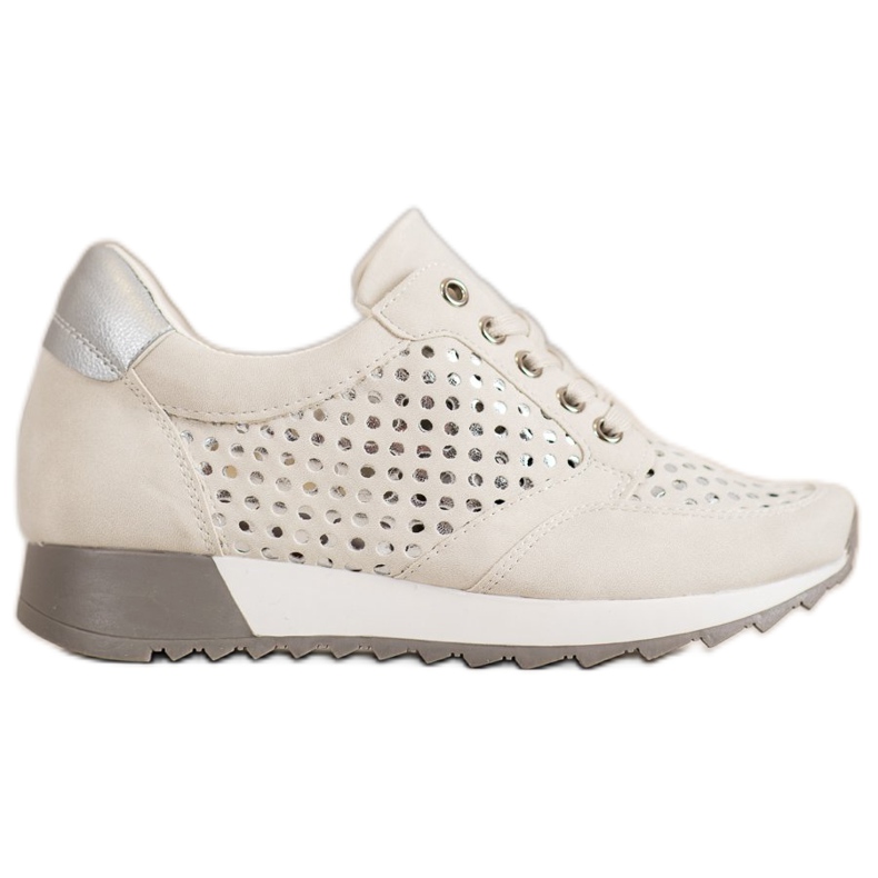 Kylie Ažurne cipele na platformi smeđa