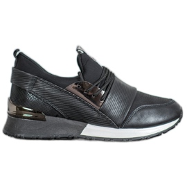 Muto Sportska obuća na platformi crna